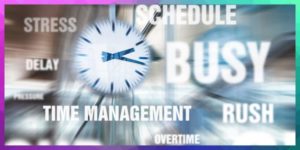 stressful schedule